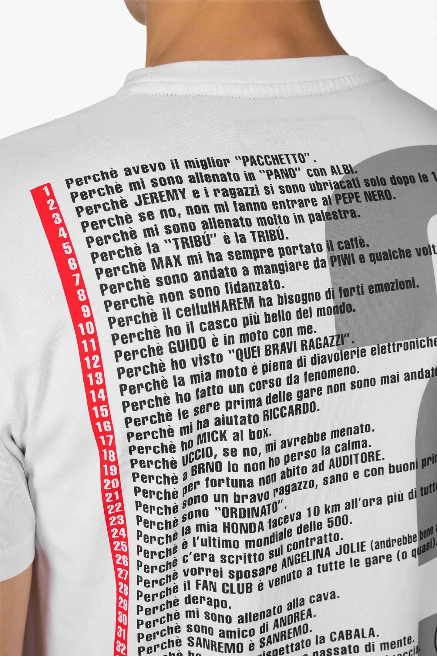 T-shirt VR46 Unlimited Collection 2001 WORLD TITLE (500 cc) Heren Lichtblauw L 5/6