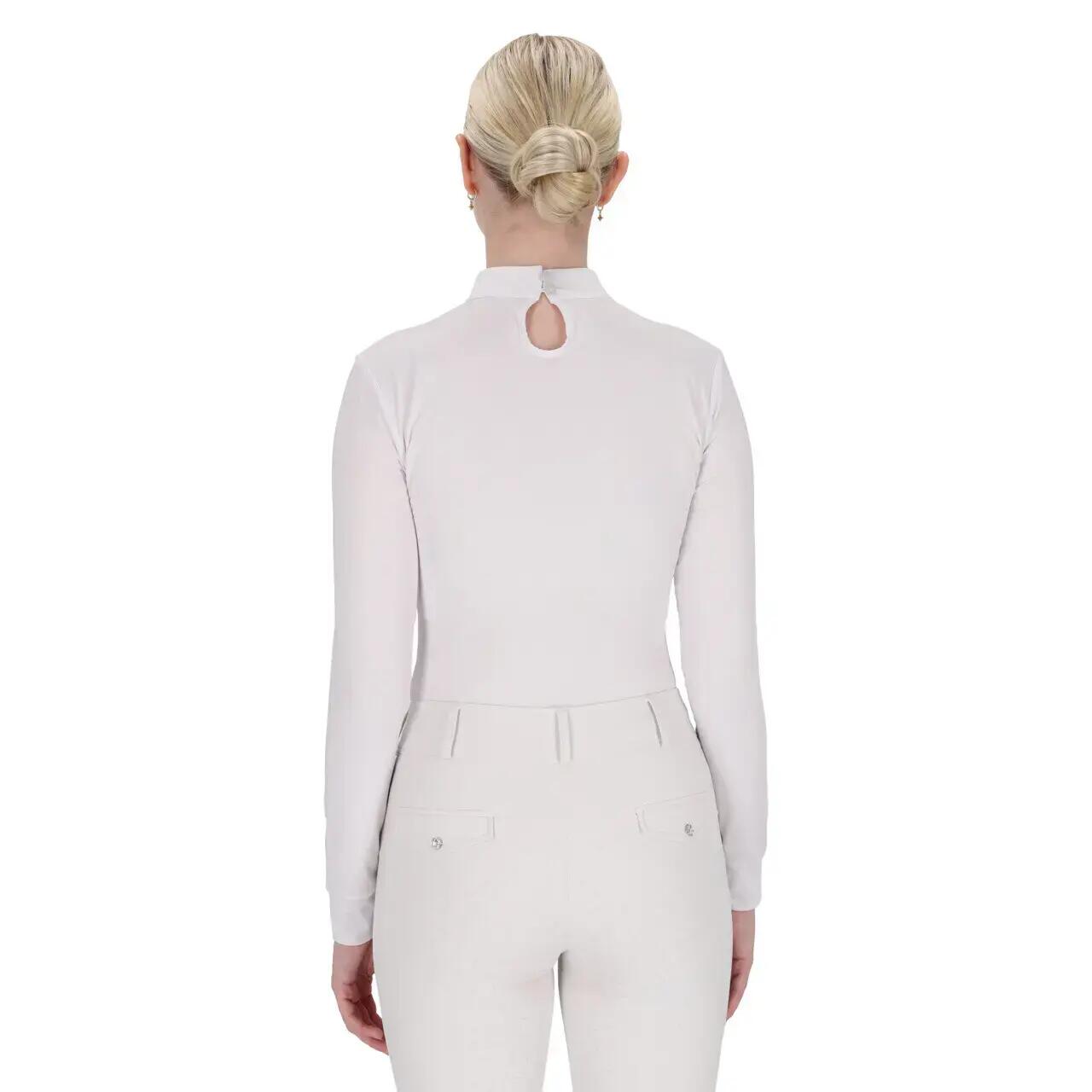 Polo de concours manches longues femme QHP Amilara 2/7