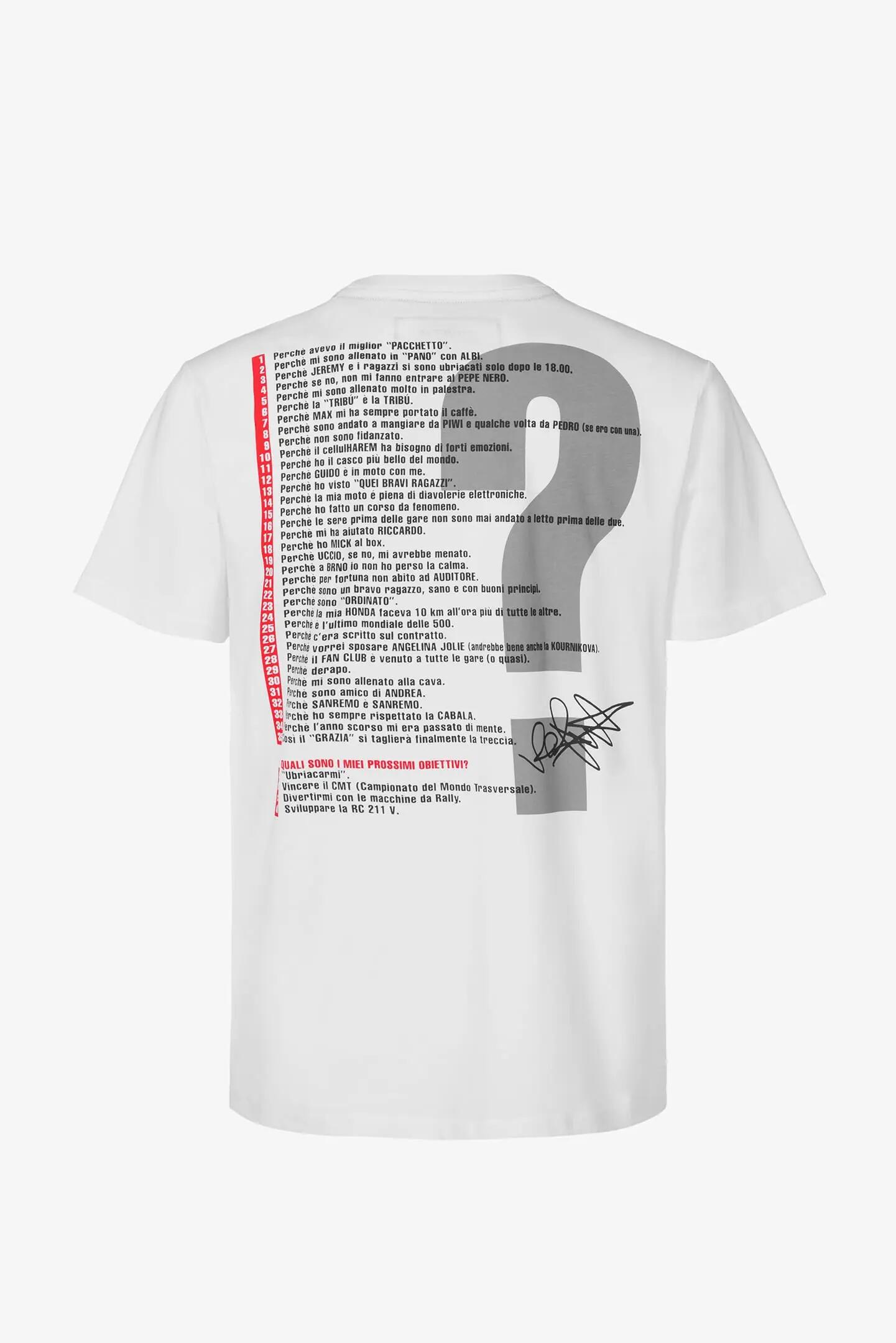 T-shirt VR46 Unlimited Collection 2001 WORLD TITLE (500 cc) Heren Lichtblauw L 2/6