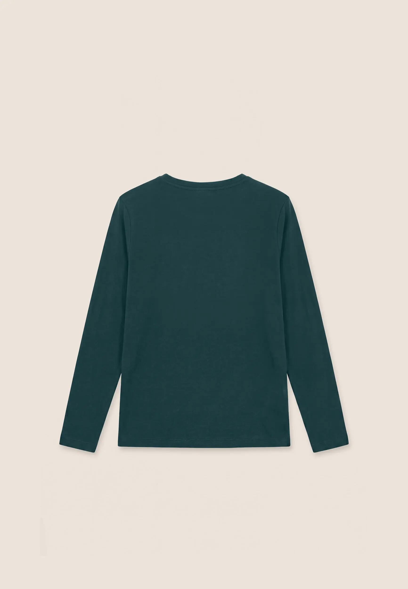 T-shirt à manches longues avec logo en perles 2/3