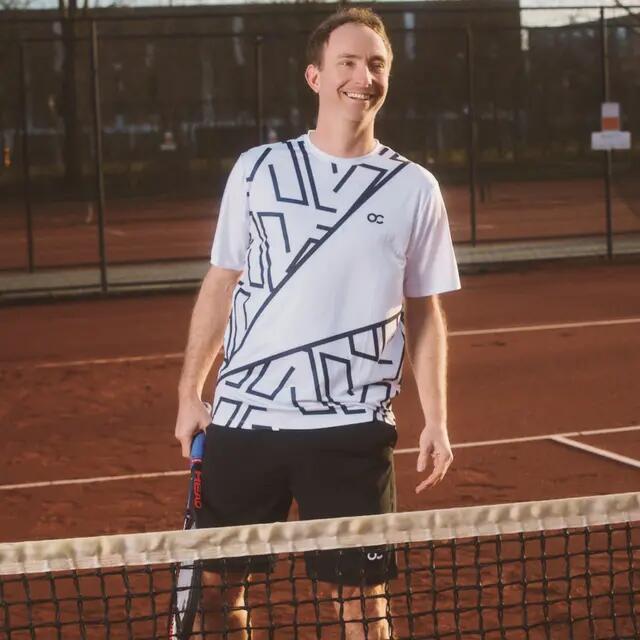 OC Performance Tee Grass 2 | Blanc L 4/5