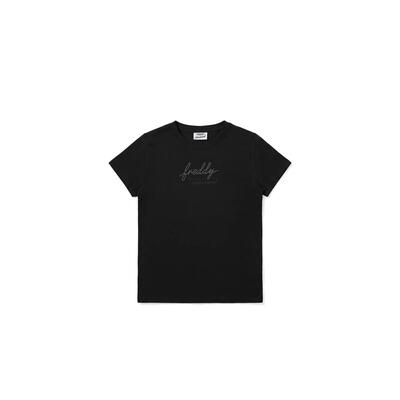 T-shirt regular "the art of movement" met kraaltjes