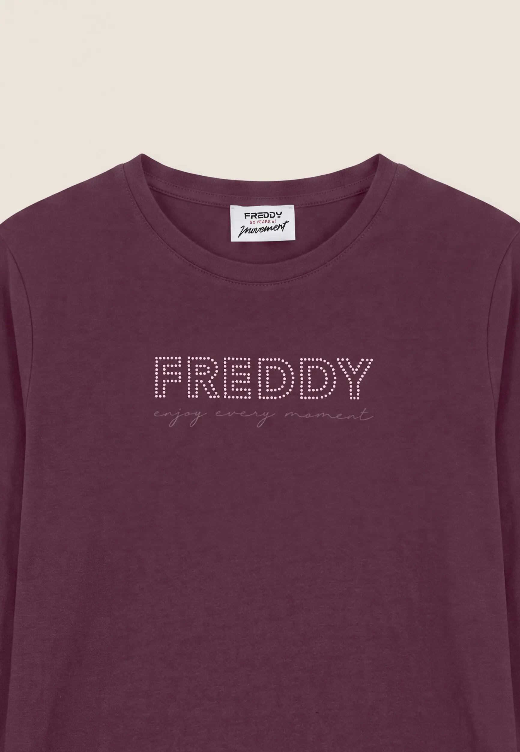 T-shirt à manches longues avec logo en perles 3/3