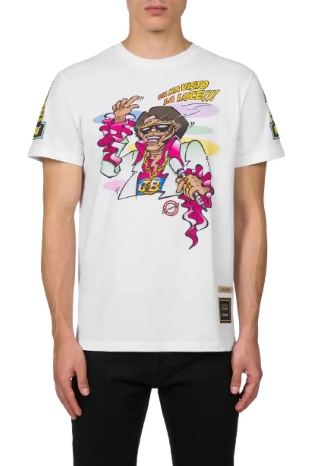 T-shirt VR46 Unlimited Collection 2003 World Title Uomo Rosa XS 2/6