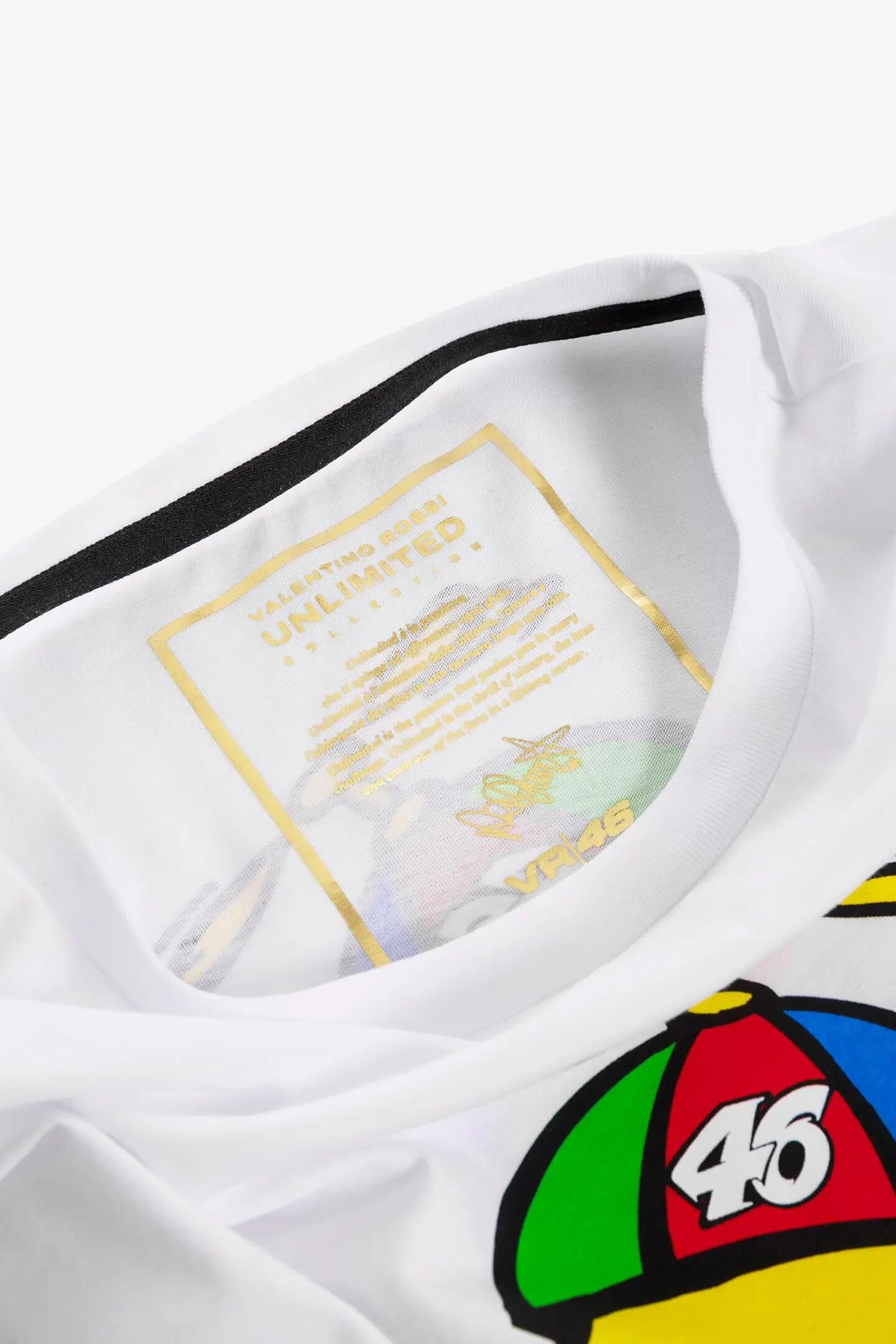 T-shirt VR46 Unlimited Collection 1997 WORLD TITLE (125cc) Heren Geel L 6/6