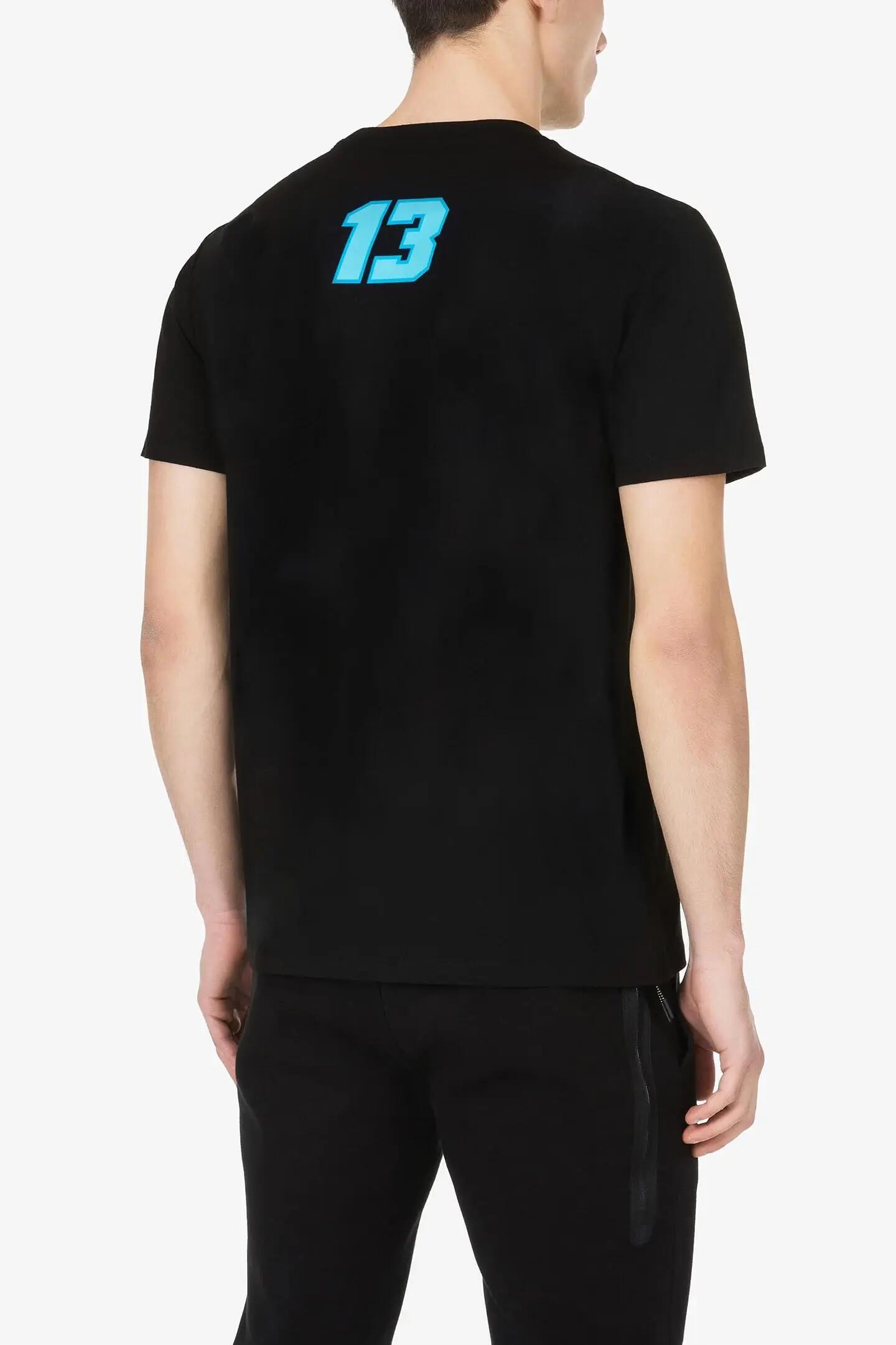 T-shirt VR46 Mooney Uniseks Zwart XXL 3/4