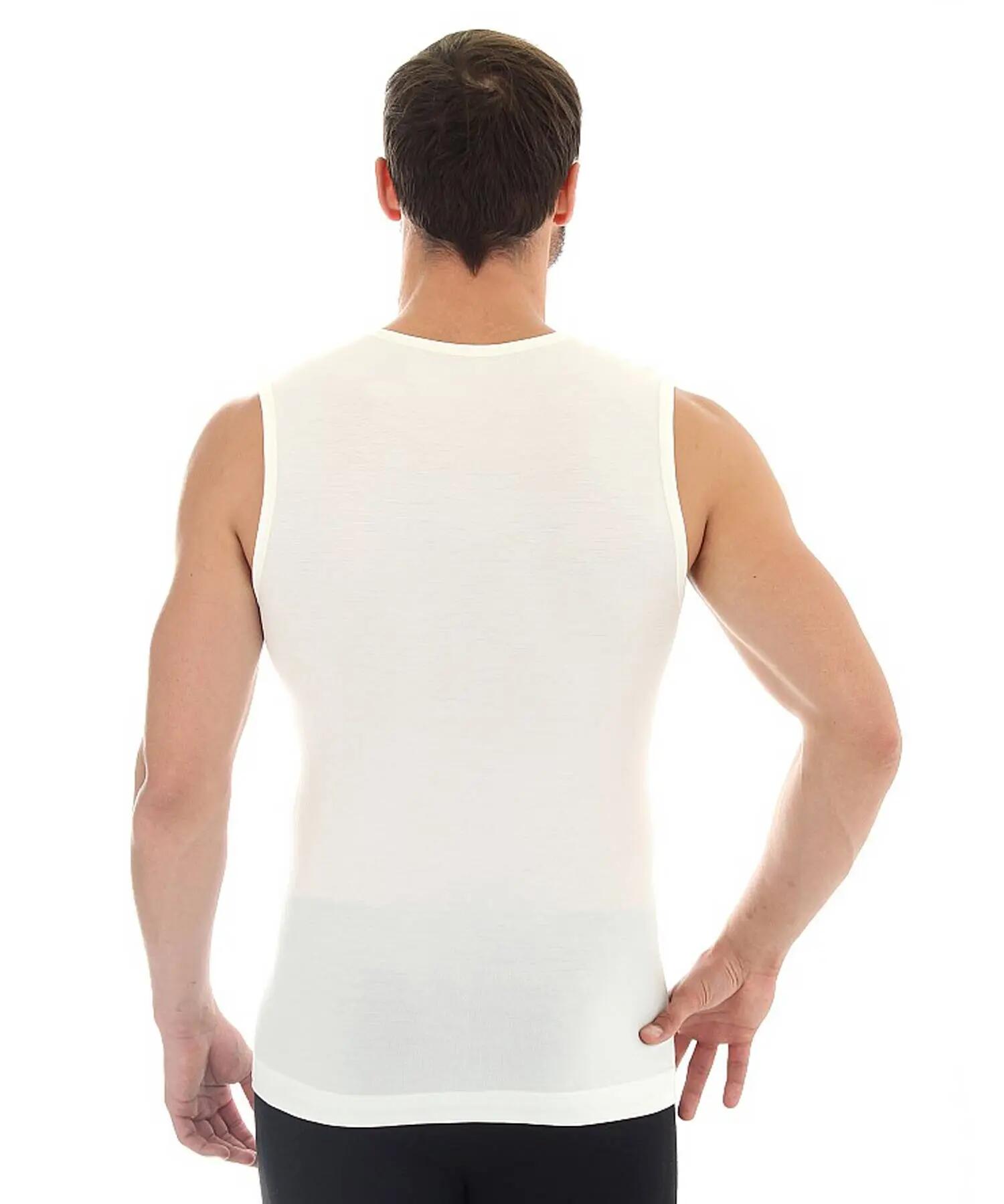 Bezrękawnik męski z wełną merino Brubeck COMFORT WOOL 2/4