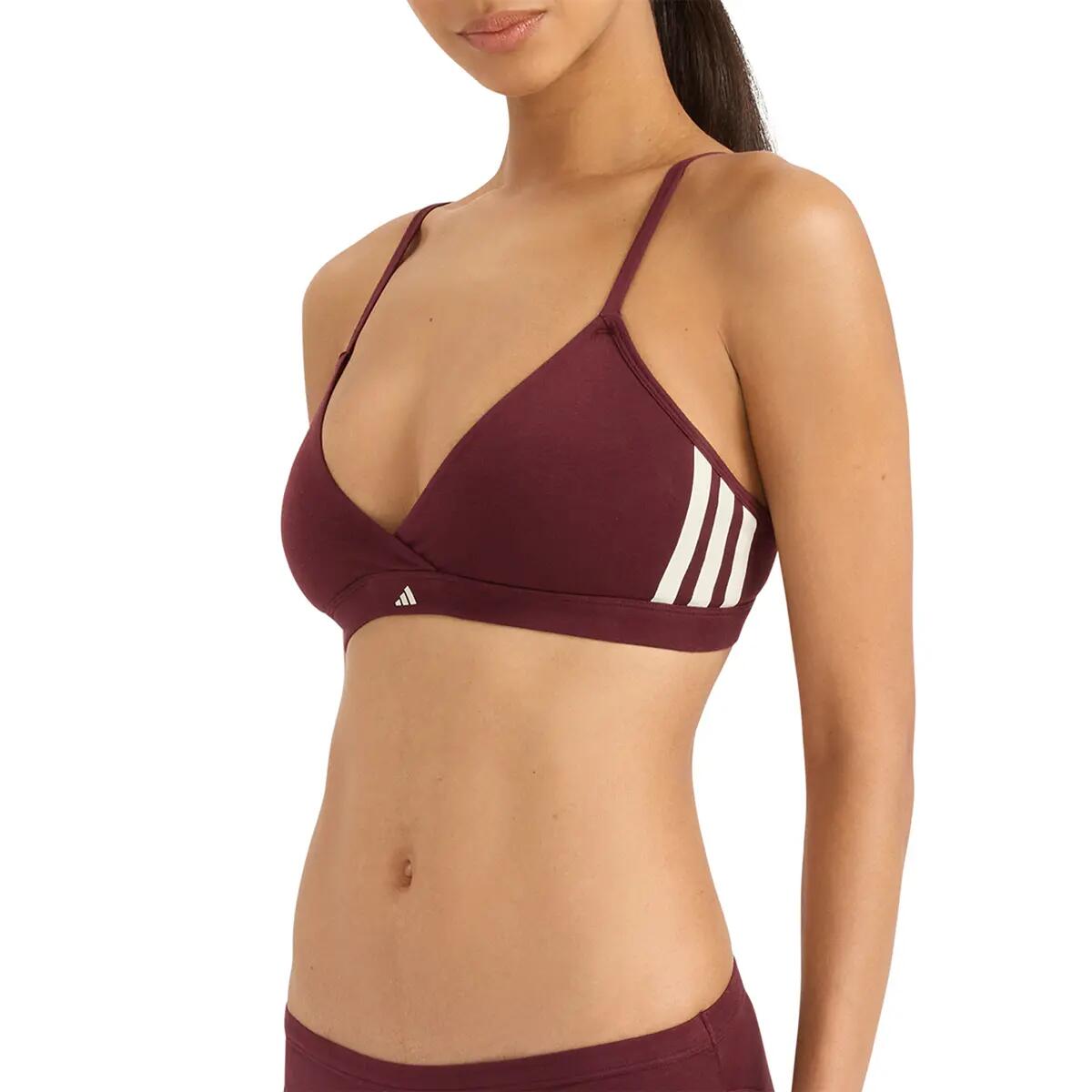 Soutien-gorge femme Active Essentials Cotton 3 stripes  Sport 4/6