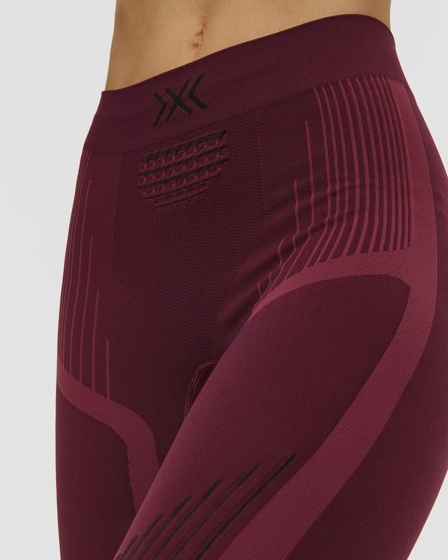 Kalesony damskie X-Bionic Invent Graphics Pants Oxide Red/Black R021 5/5