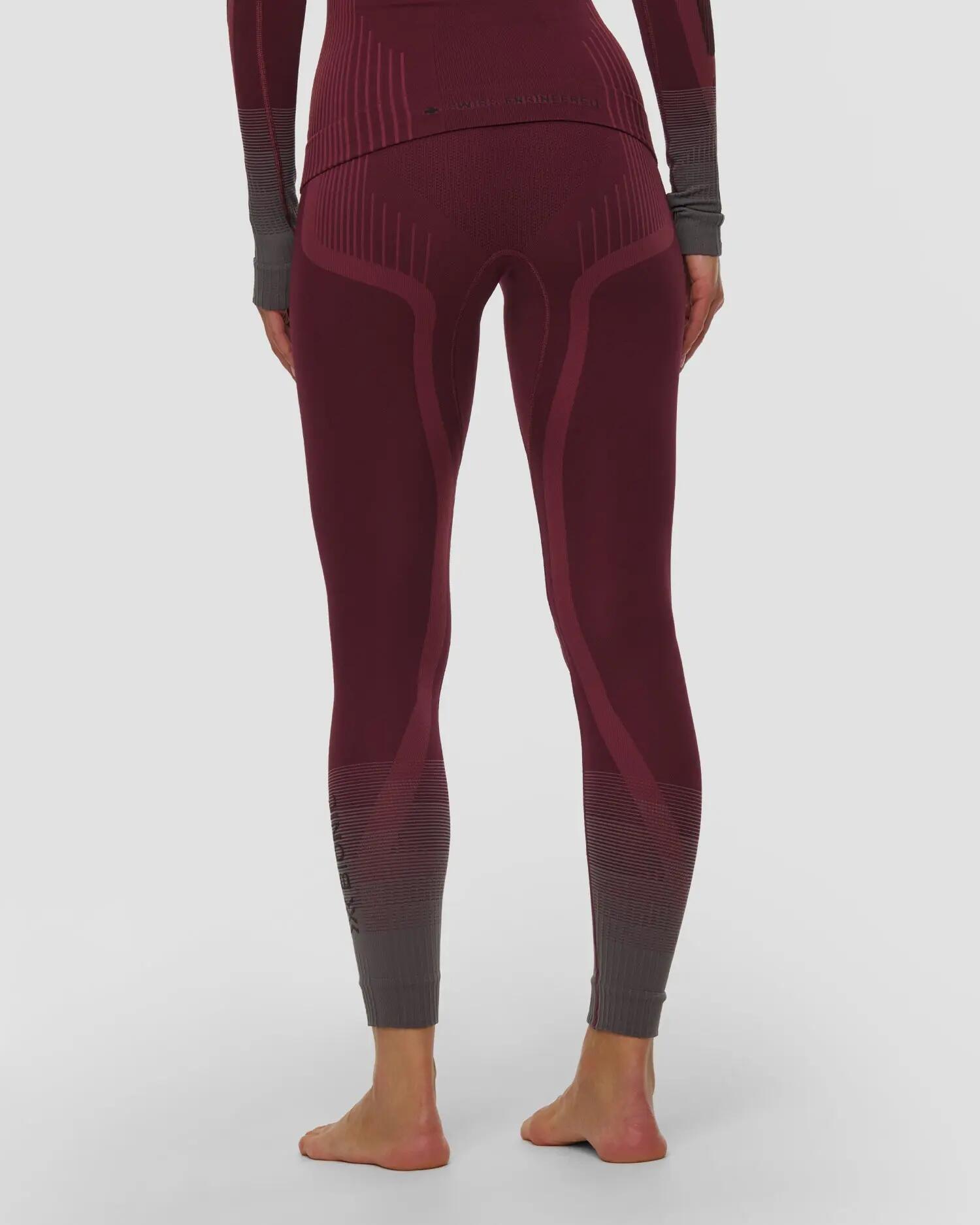 Kalesony damskie X-Bionic Invent Graphics Pants Oxide Red/Black R021 4/5