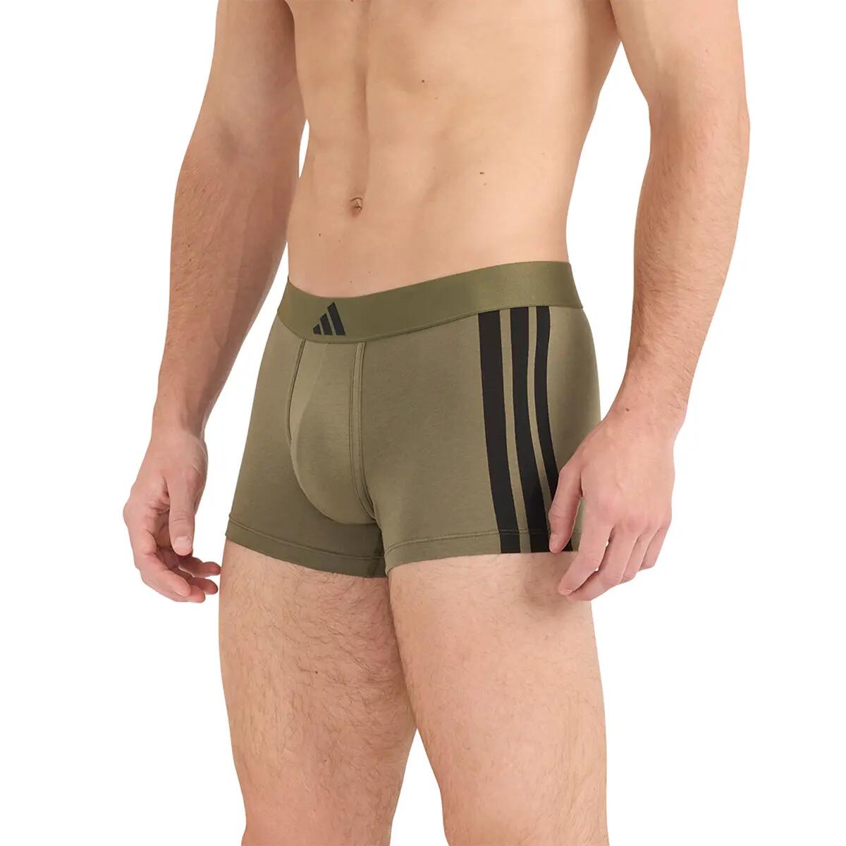 Lot de 2 boxers homme Active Flex Cotton 3 Stripes 4/6