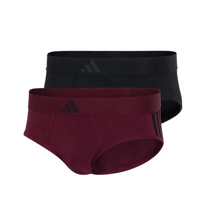 Lot de 2 slips homme Active Flex Cotton 3 Stripes Sport