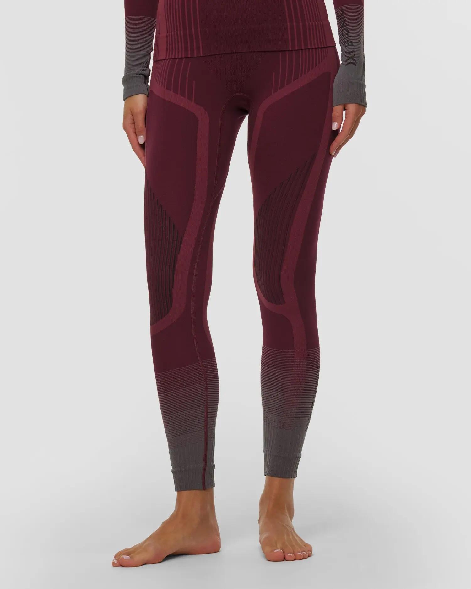 Kalesony damskie X-Bionic Invent Graphics Pants Oxide Red/Black R021 2/5