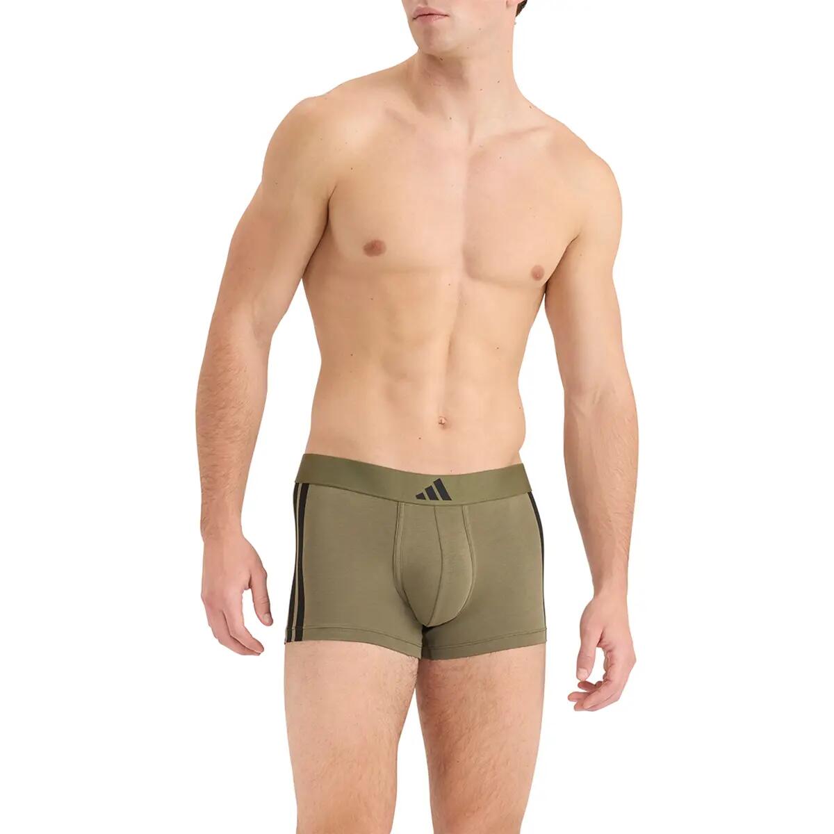 Lot de 2 boxers homme Active Flex Cotton 3 Stripes 2/6