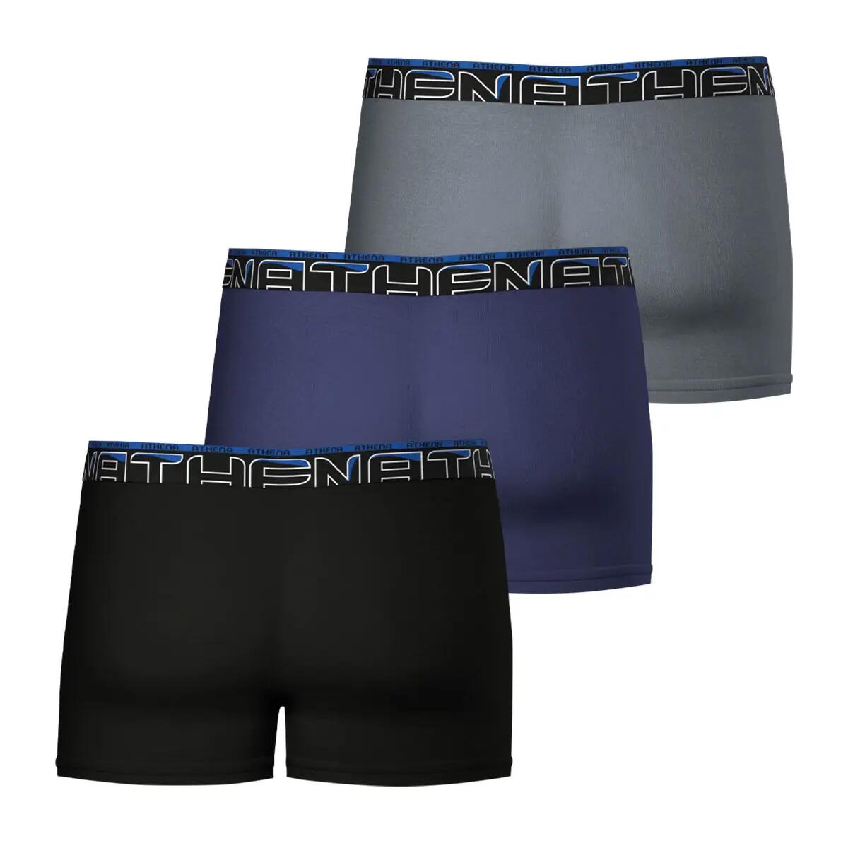 Lot de 3 boxers homme 3/4