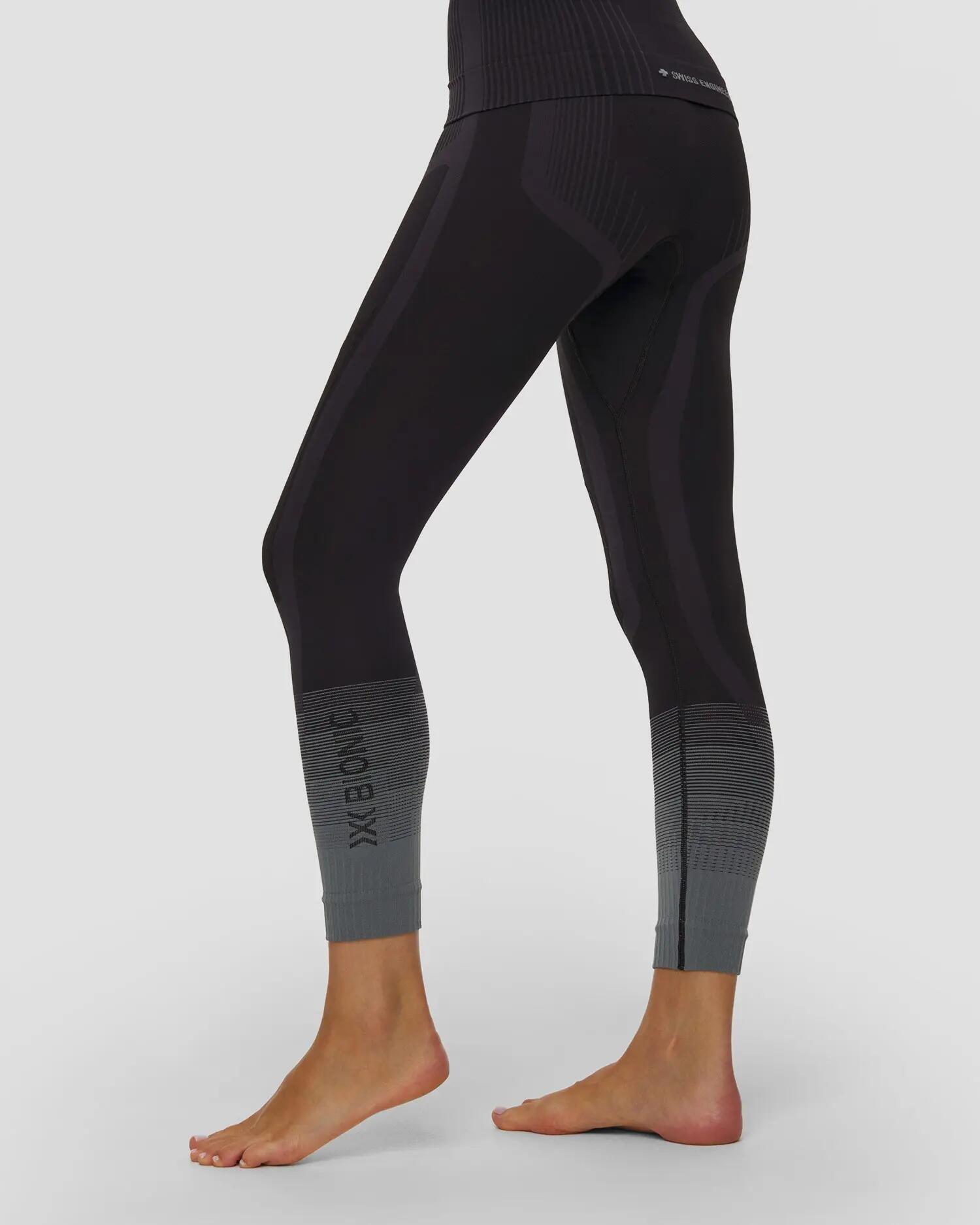 Kalesony damskie X-Bionic Invent Graphics Pants Black/Dark Grey B175 3/5