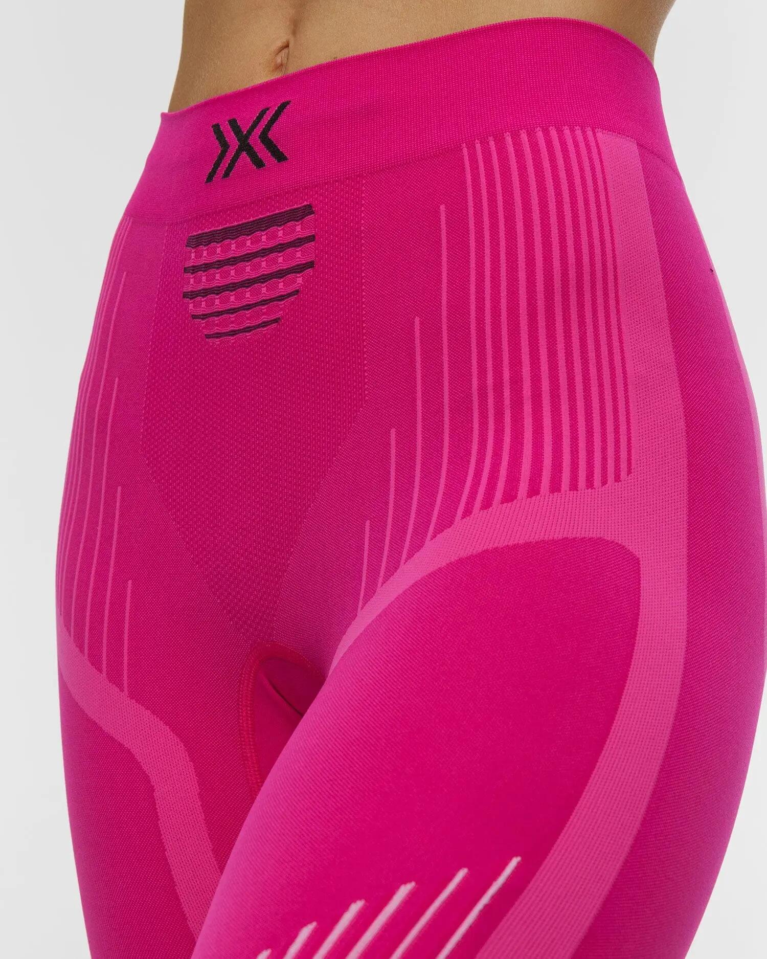 Kalesony damskie X-Bionic Invent Graphics Pants Fluo Pink/White P400 5/5