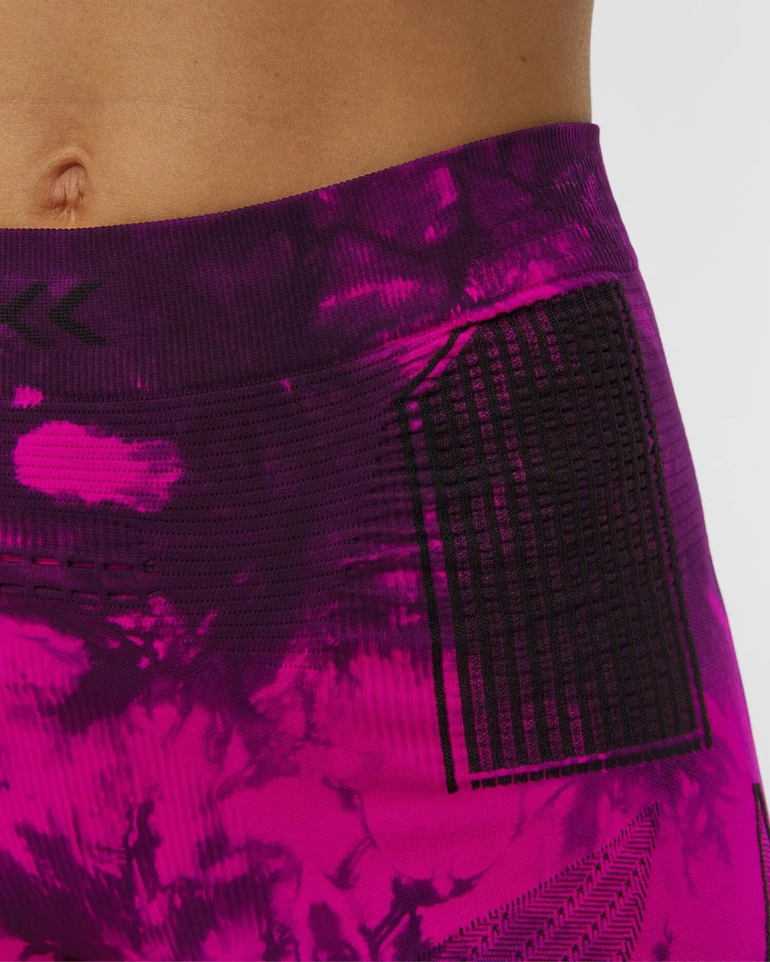 Kalesony 3/4 unisex X-Bionic Energy Accumulator Wild Pants Tiedye Fluo Pink 6/7