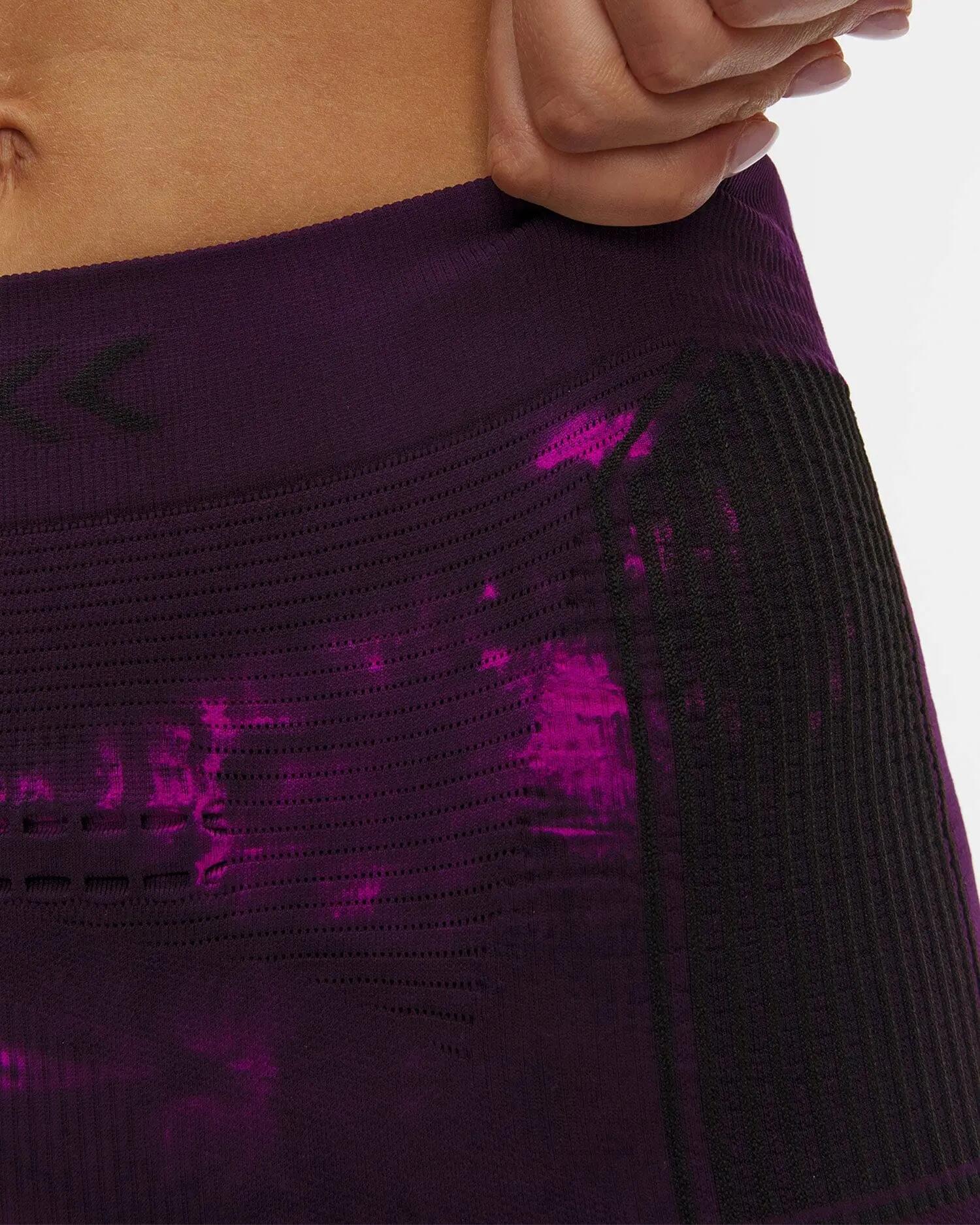 Kalesony unisex X-Bionic Energy Accumulator Wild Pants Tiedye Black/Fluo Pink 6/7