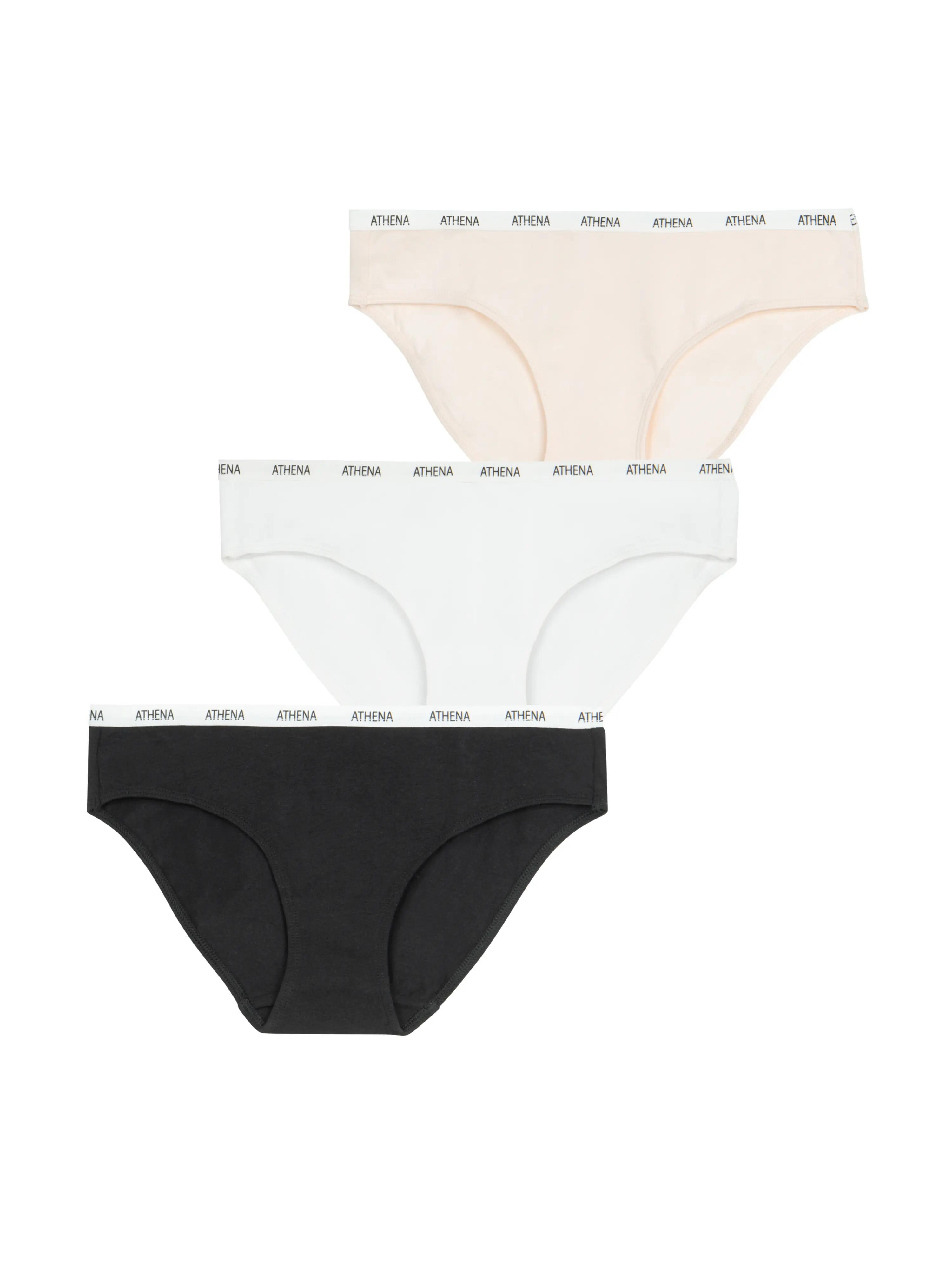 Lot de 3 culottes fille Ecopack 5/7