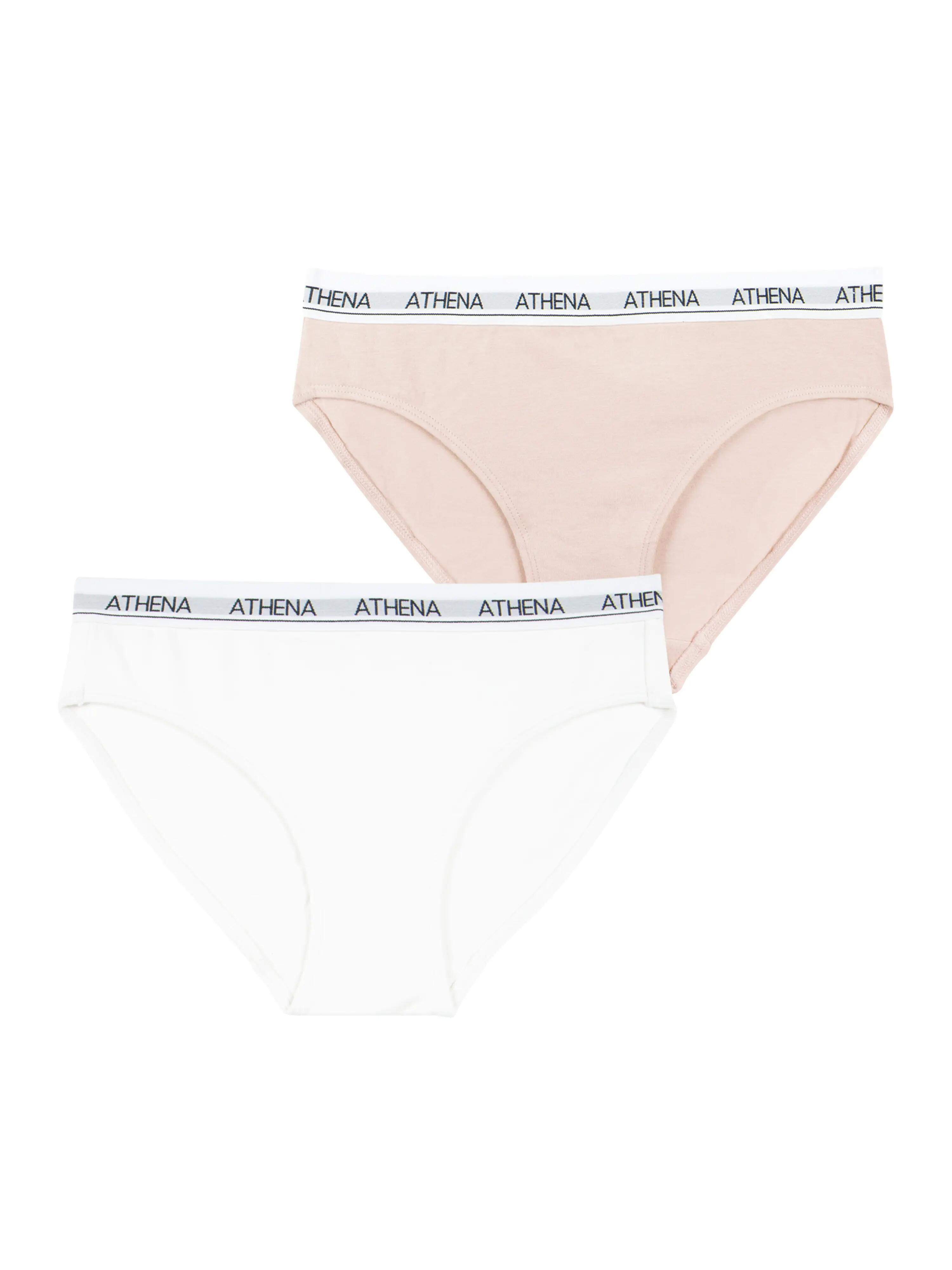 Lot de 2 slips fille Coton Ultra Doux 3/6