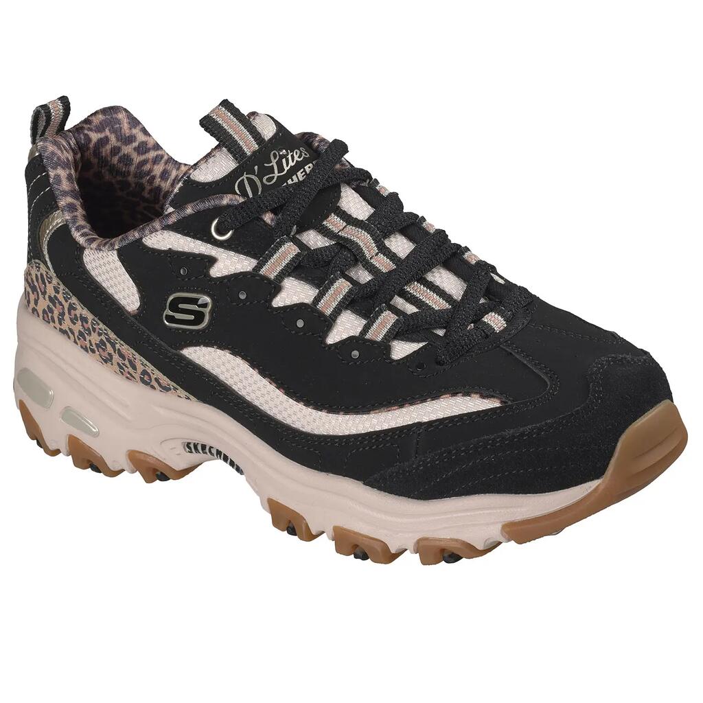 Маратонки Skechers D'lites-wild Charm, Черен, Унисекс