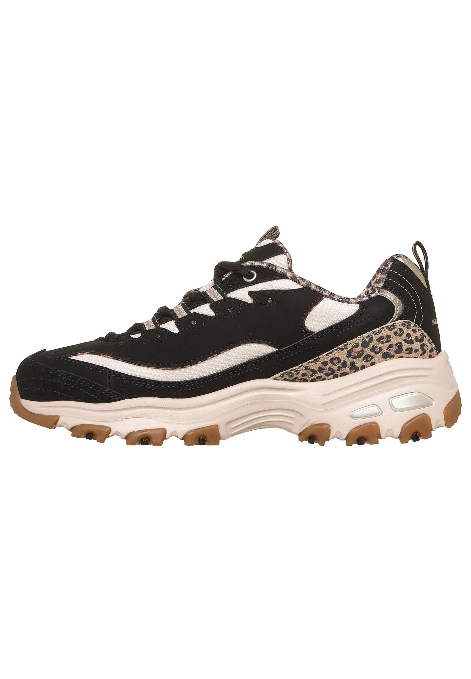 Sneakers Skechers D'lites-wild Charm, Zwart, Uniseks 5/7