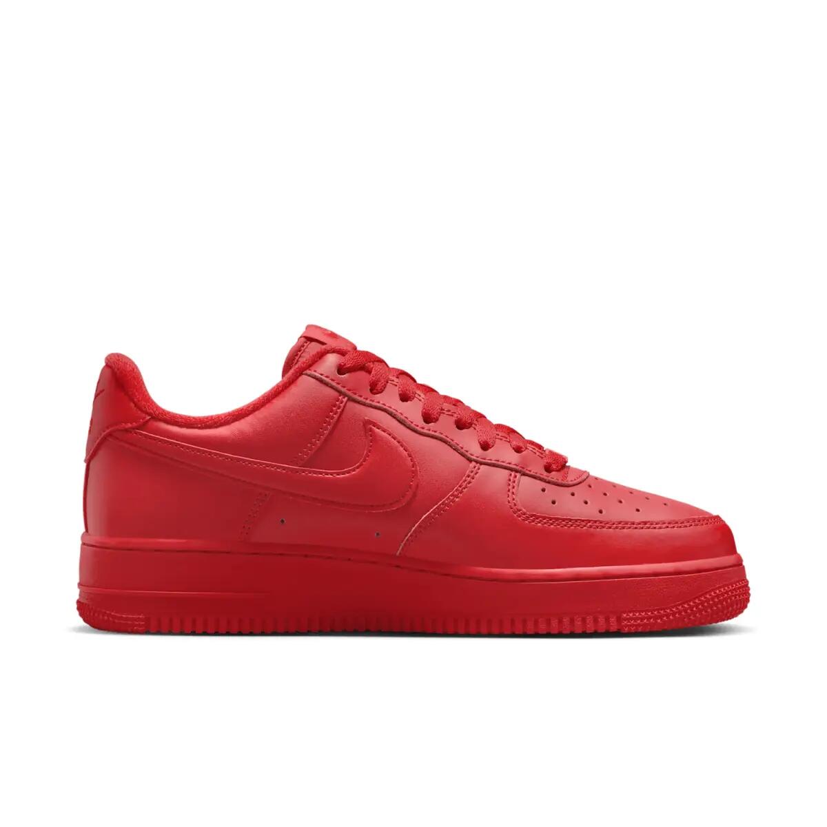 Nike Air Force 1 Low Triple Red 2/6