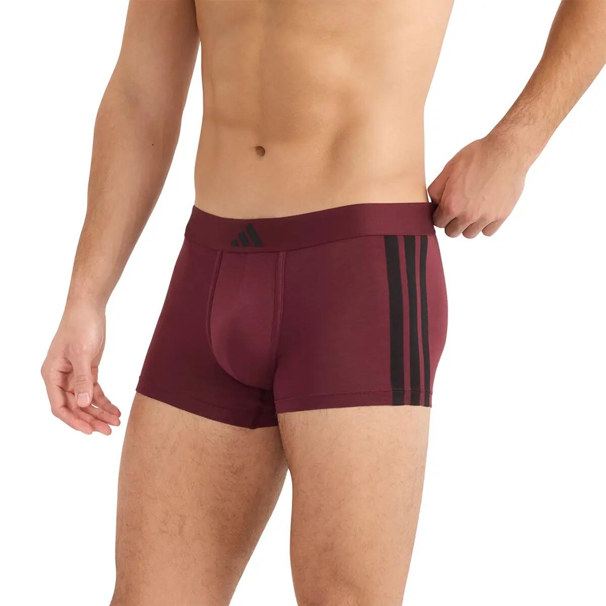 Lot de 2 boxers homme Active Flex Cotton 3 Stripes 4/7