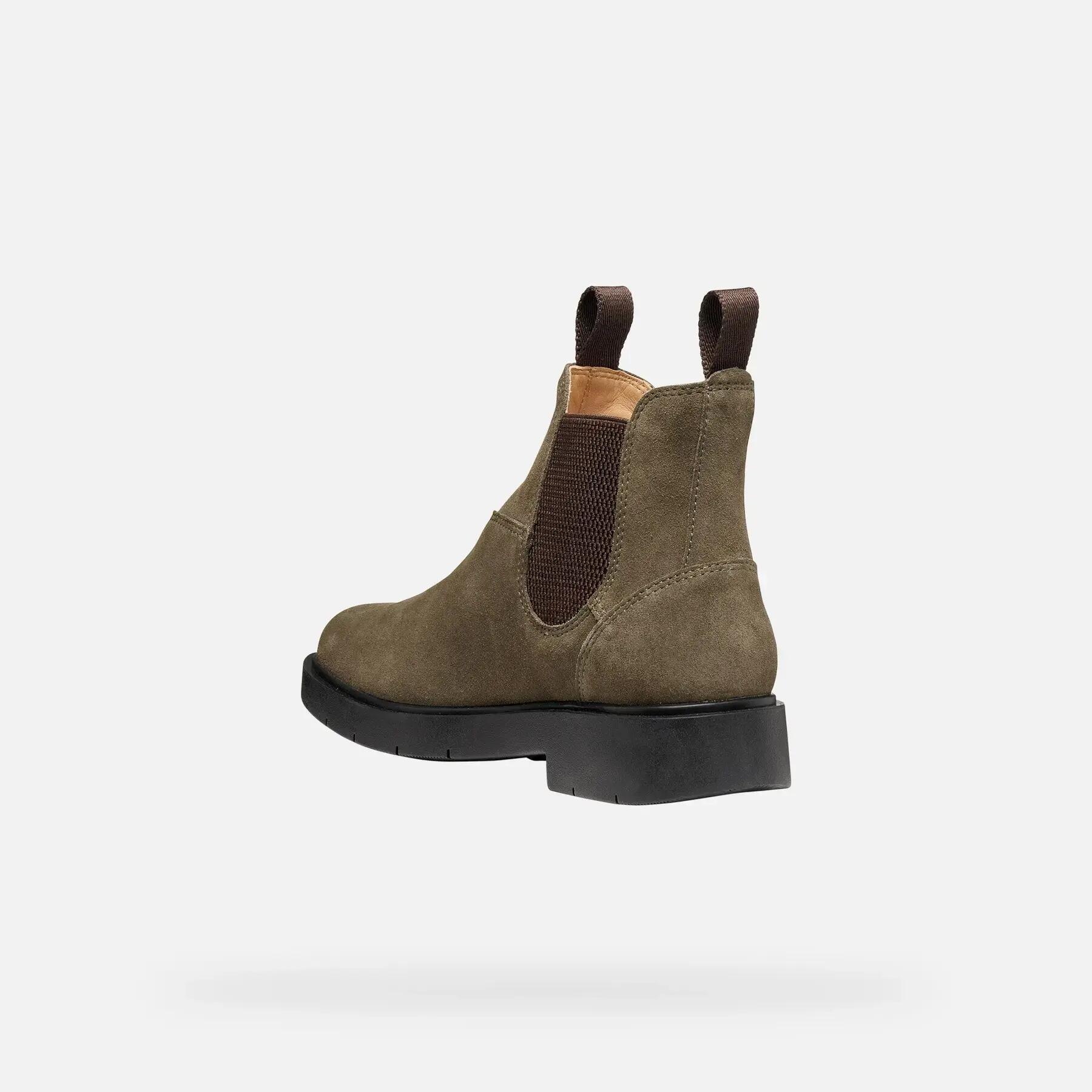 Mocasines de ante mujer Geox Spherica EC1 B 4/6