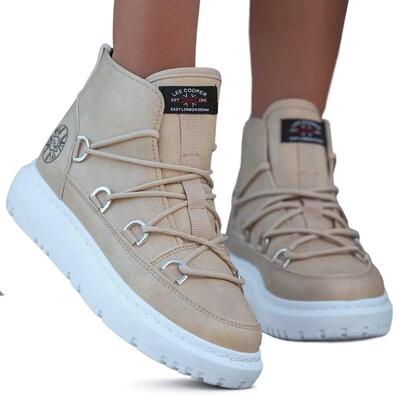 Lee cooper enkellaarsjes, sportschoenen voor dames