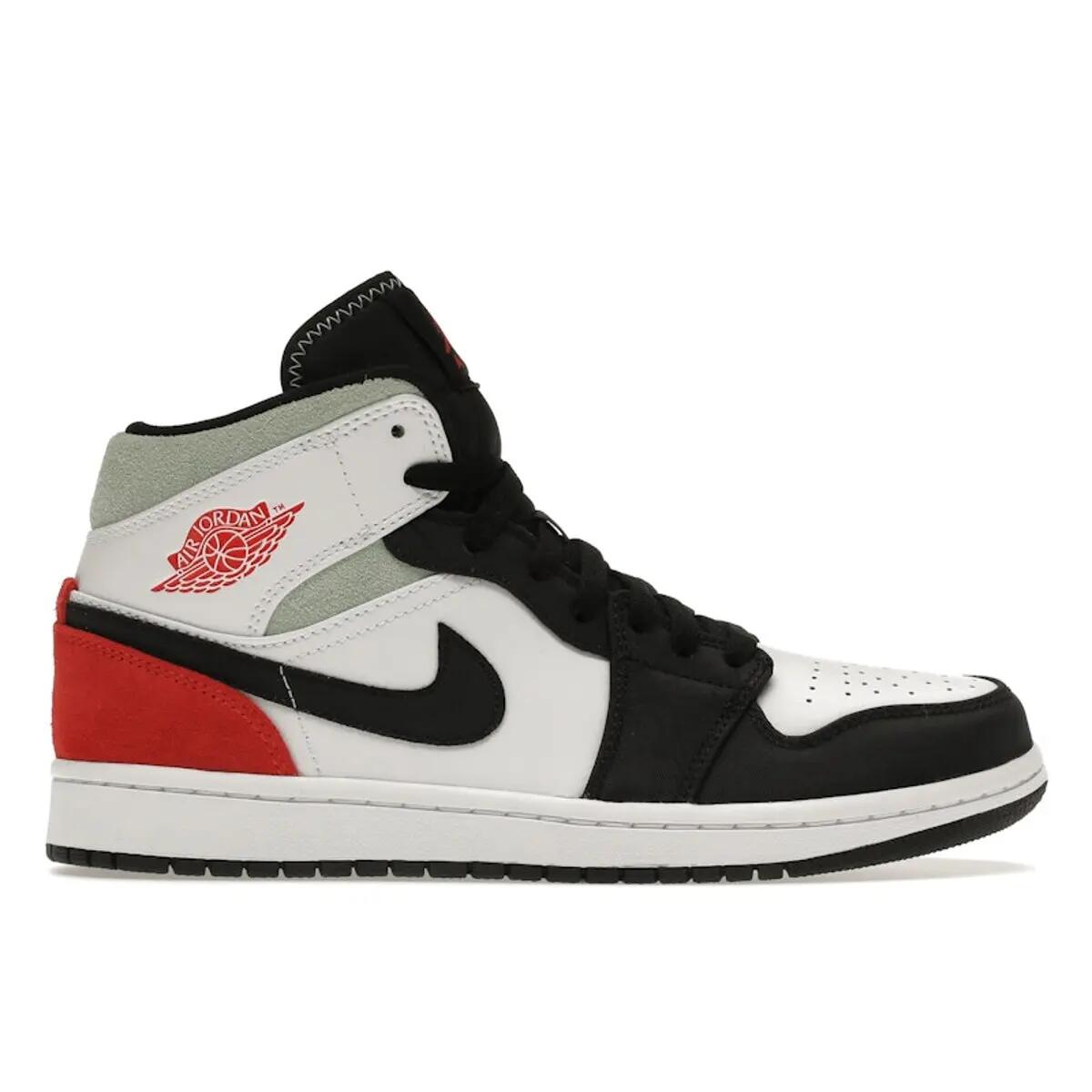 Jordan 1 Mid SE Red Black Toe 1/6