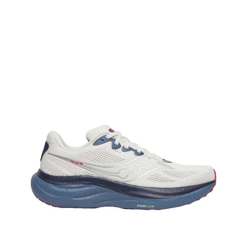 Saucony Ride 19 Running Shoes White