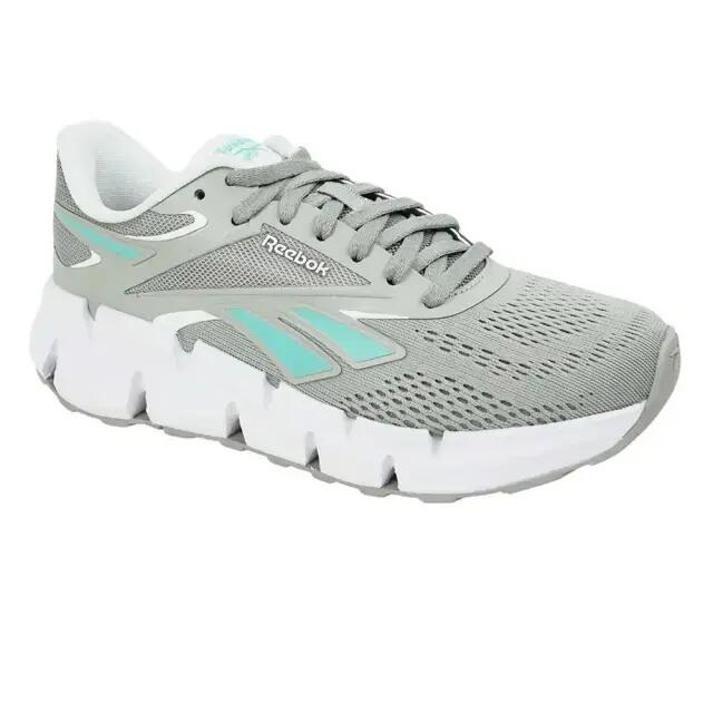 Chaussures running femme Reebok ZIG DYNAMICA 6 100263922 grises 3/4