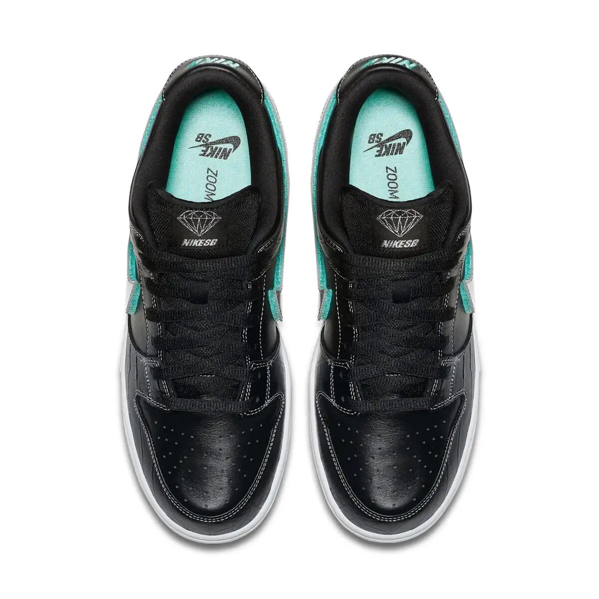 Nike Sb Dunk Low Diamond Supply Co Black Diamond 4/6