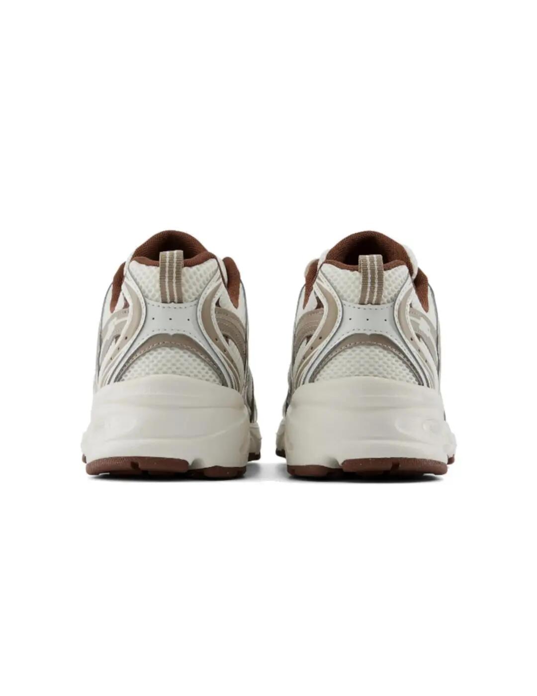 Zapatillas Femme New Balance U530 Blanco-marron 5/6