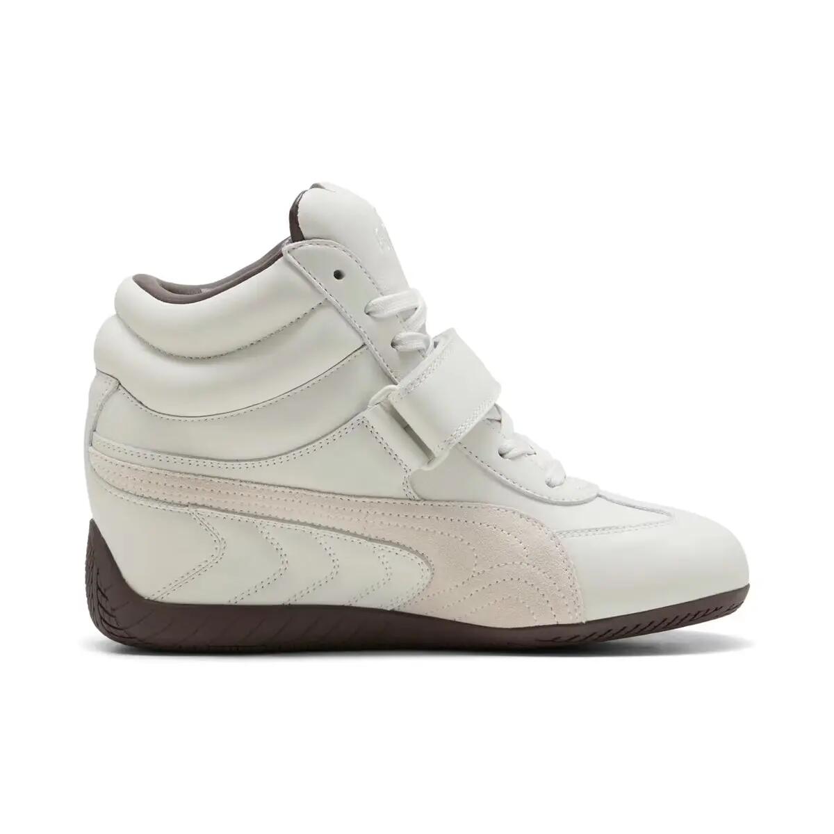 Puma Speedcat Wedge White Brown (Women's) 4/4