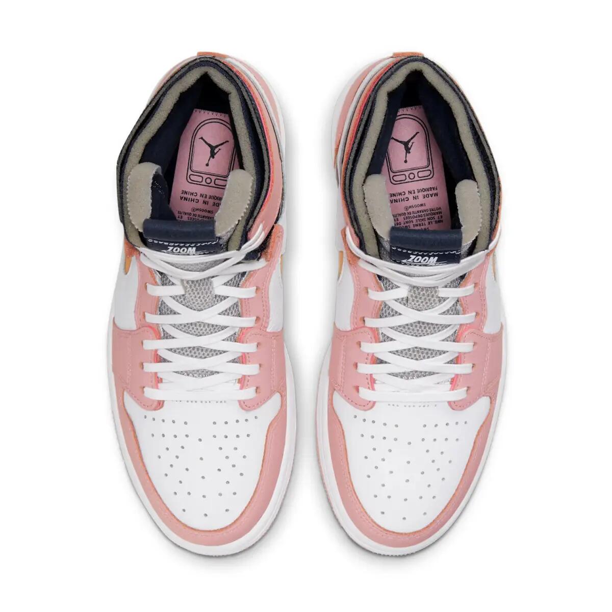 Jordan 1 High Zoom Air CMFT Pink Glaze Cactus Flower (Women's) 4/6