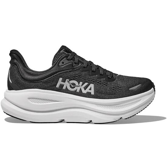 Dames - Hoka W Bondi 9 - 1162012-Bwht - Zwart