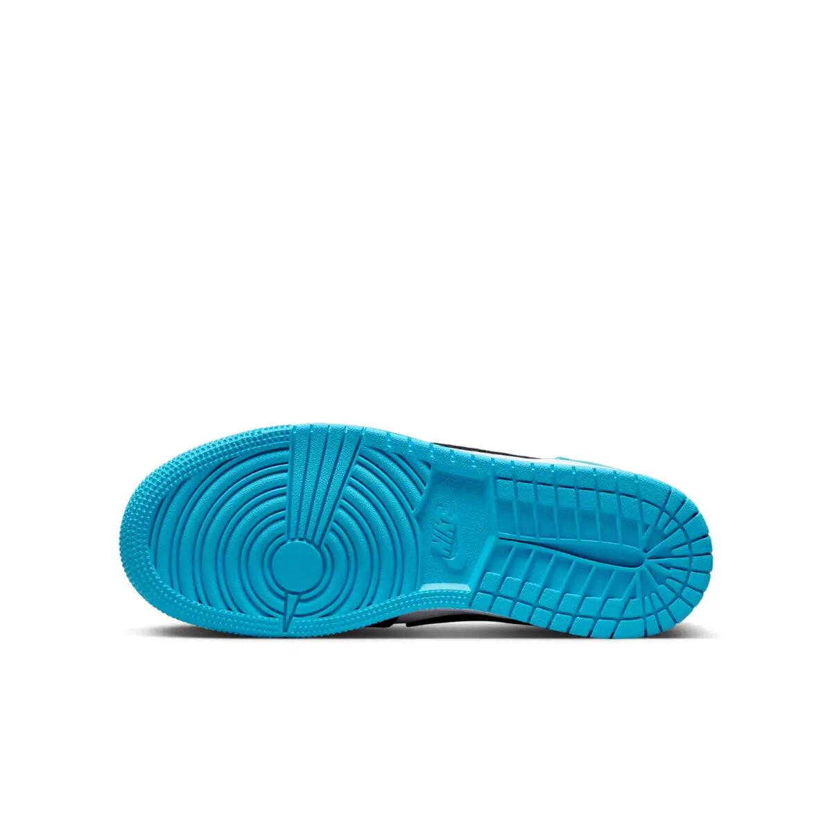 Jordan 1 Retro Low OG Black Dark Powder Blue (GS) 3/6