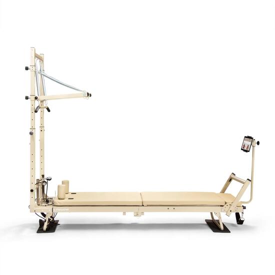 Pilates Reformer Pro Plus – z wieżą – czarny