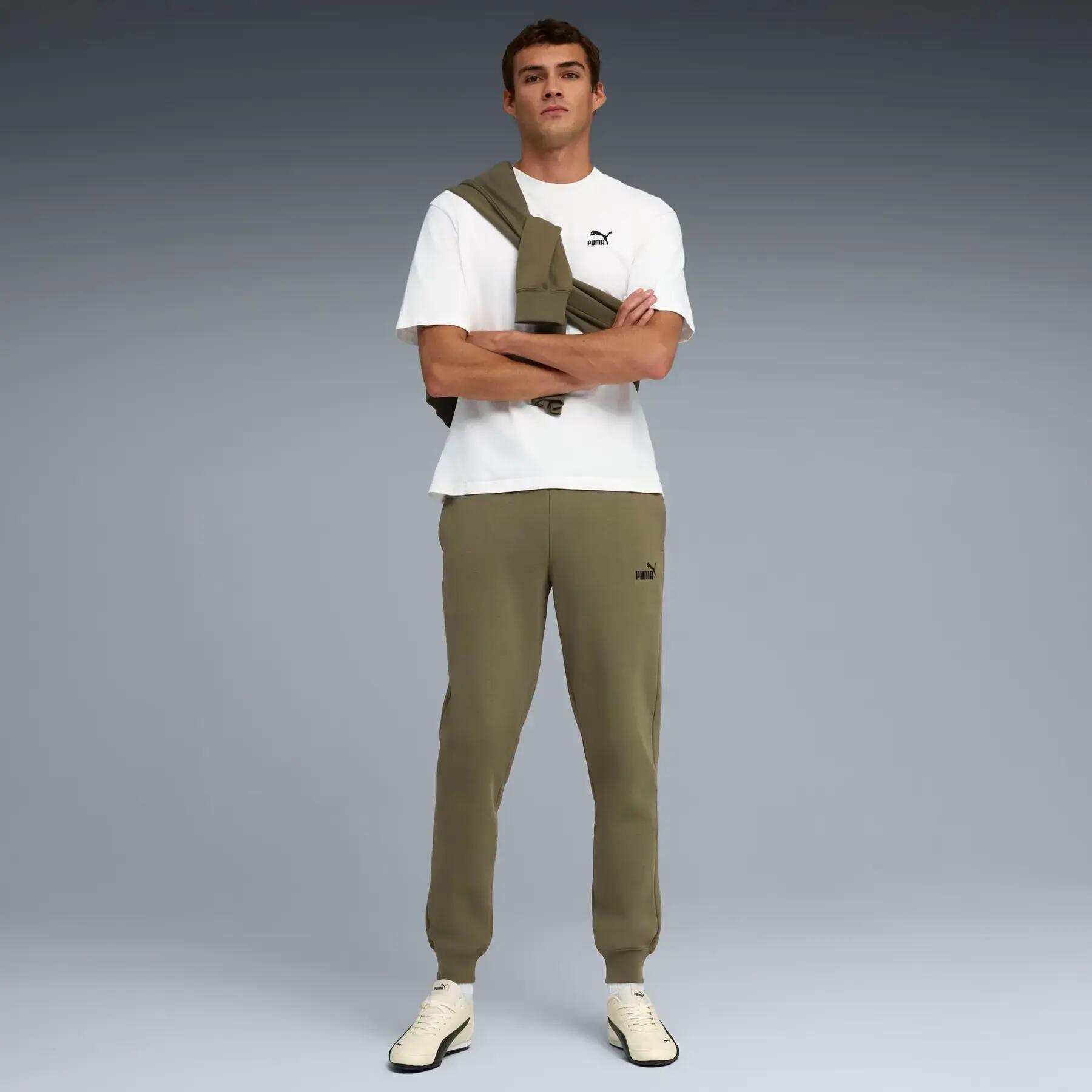 Spodnie do biegania Puma Essential No.1 Logo FL 4/5