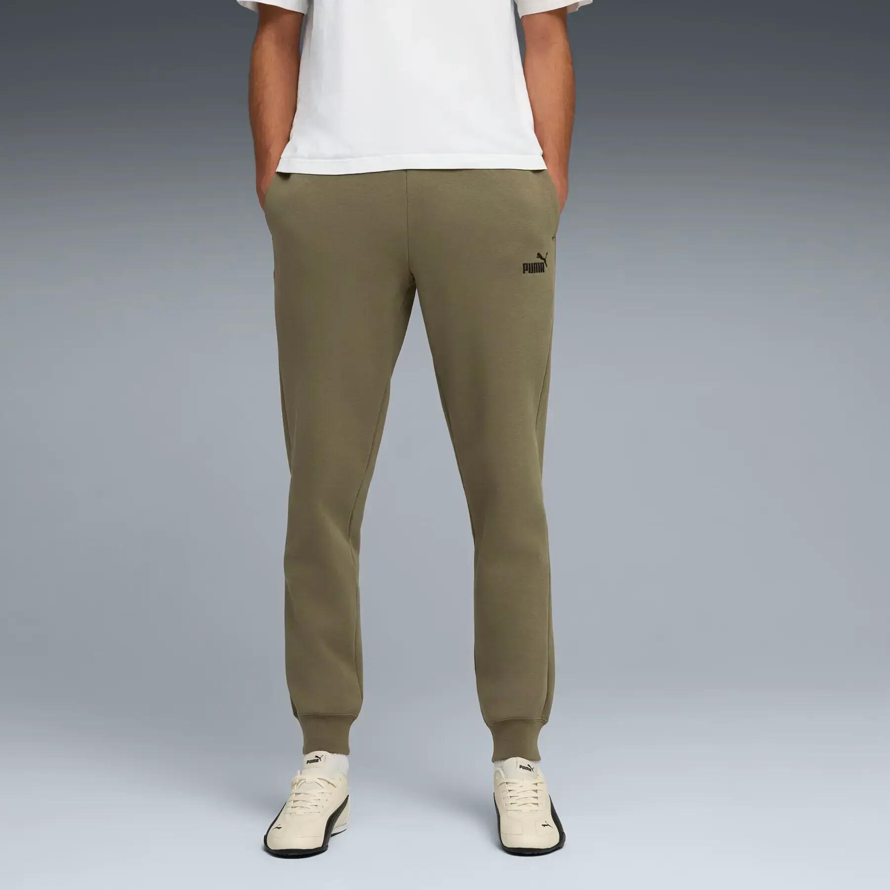Spodnie do biegania Puma Essential No.1 Logo FL 3/5