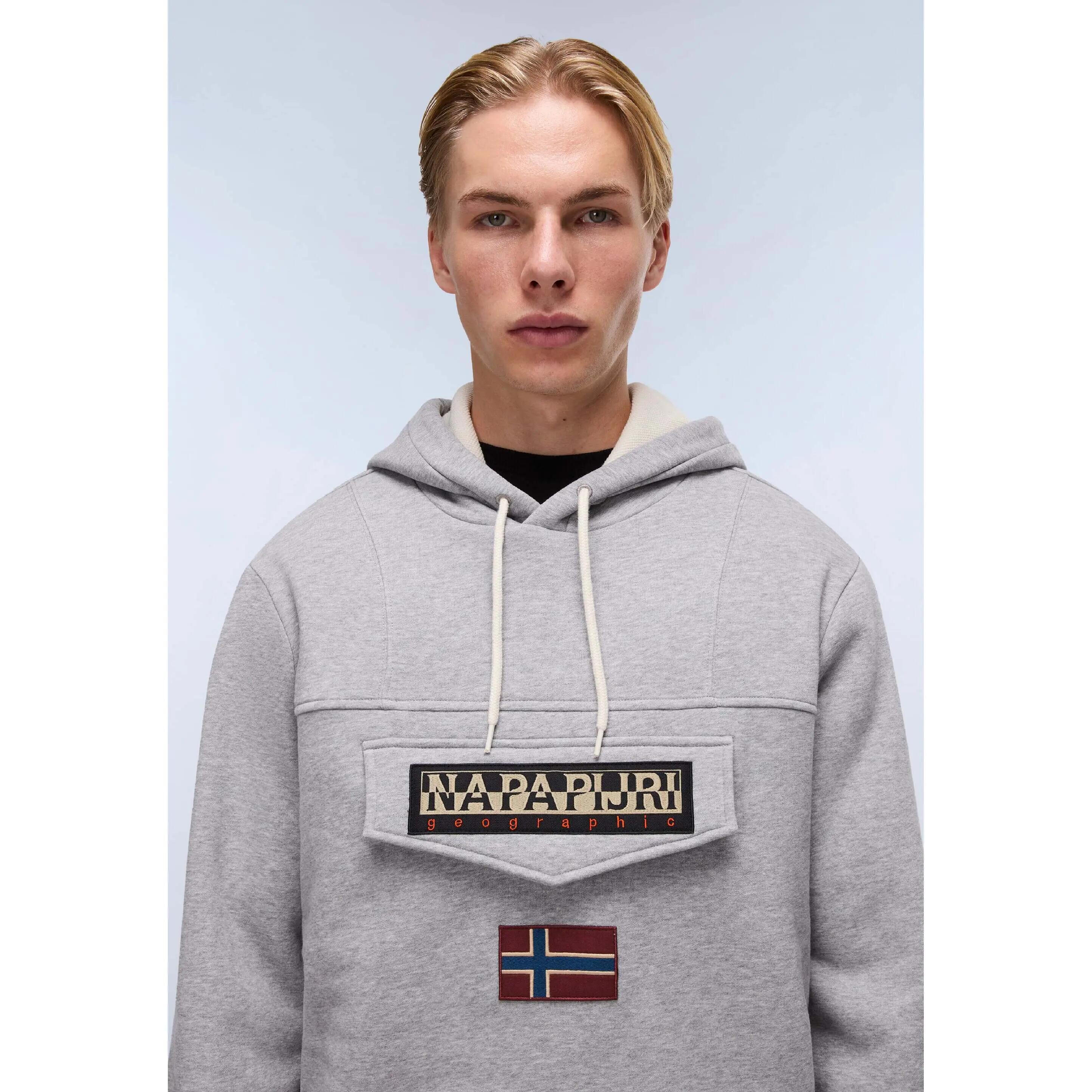 Camisola com capuz Napapijri Burgee Winter 4 4/6