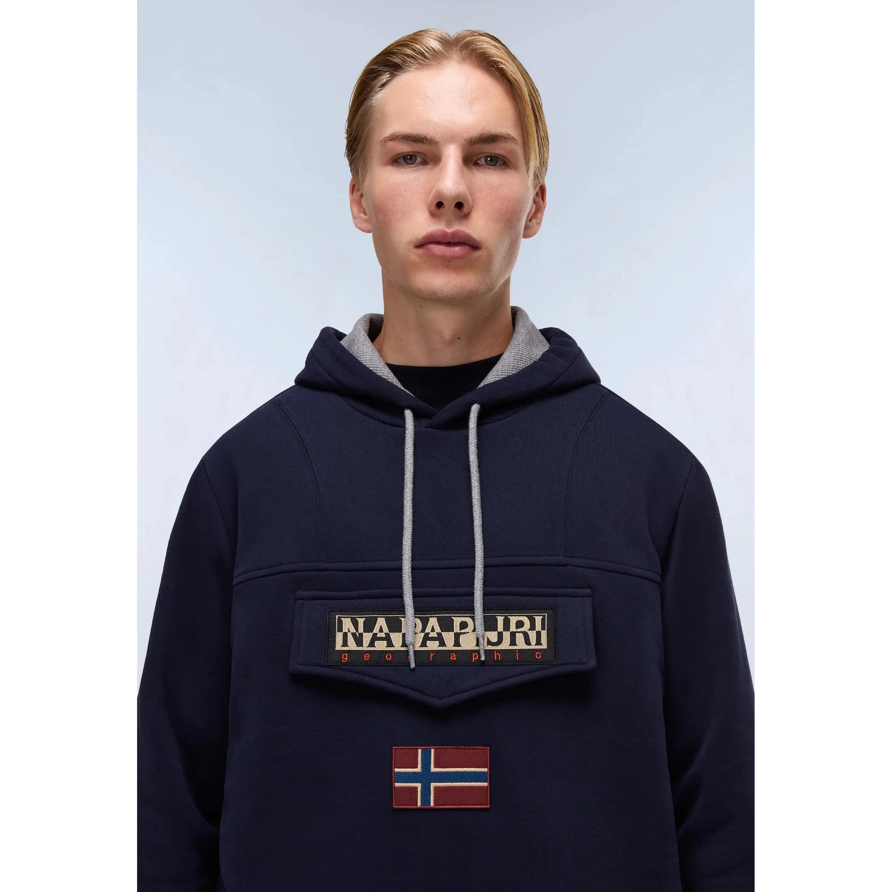 Sudadera con capucha Napapijri Burgee Winter 4 4/6
