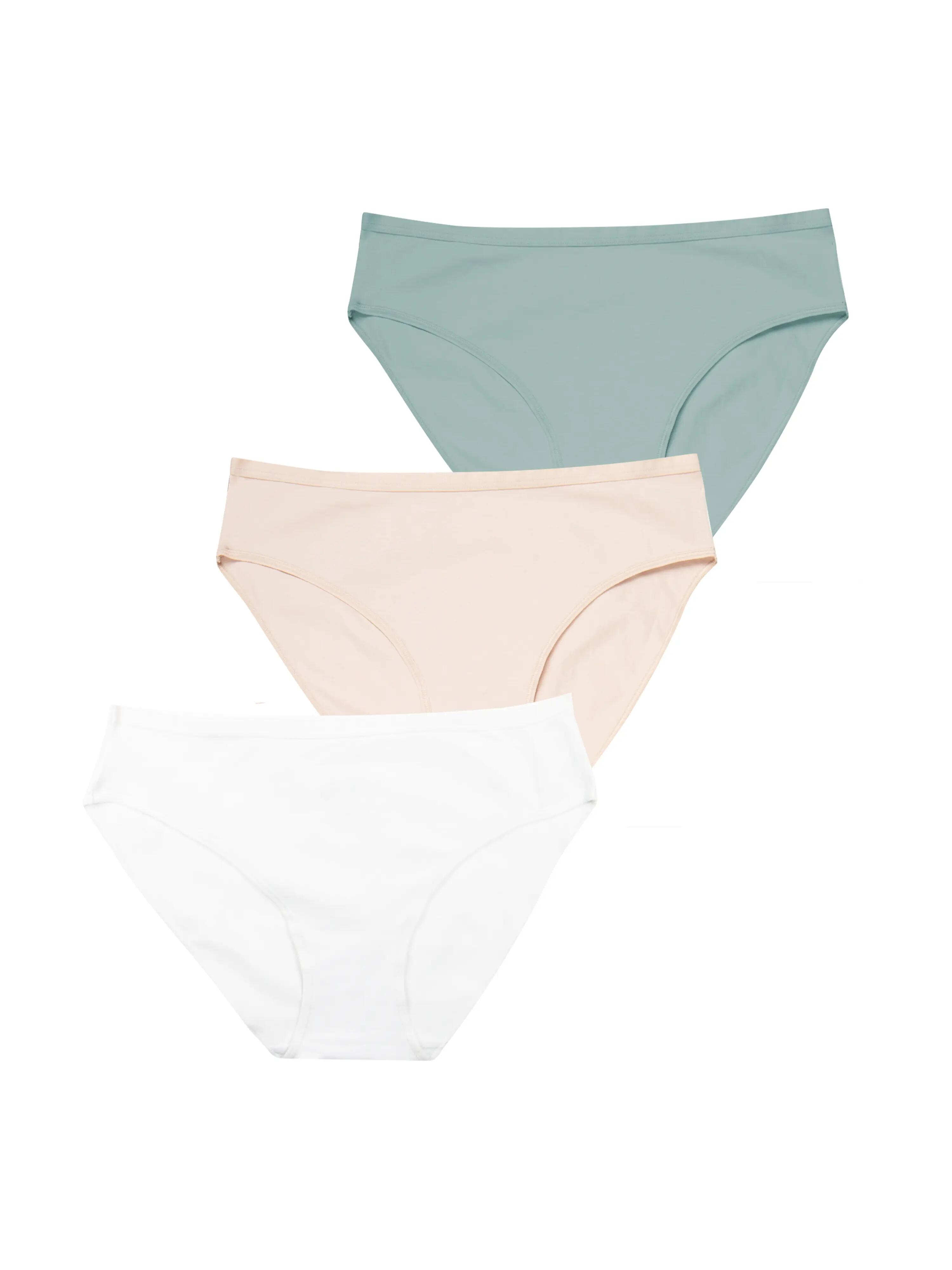 Lot de 3 slips femme Ecopack Basic 5/6
