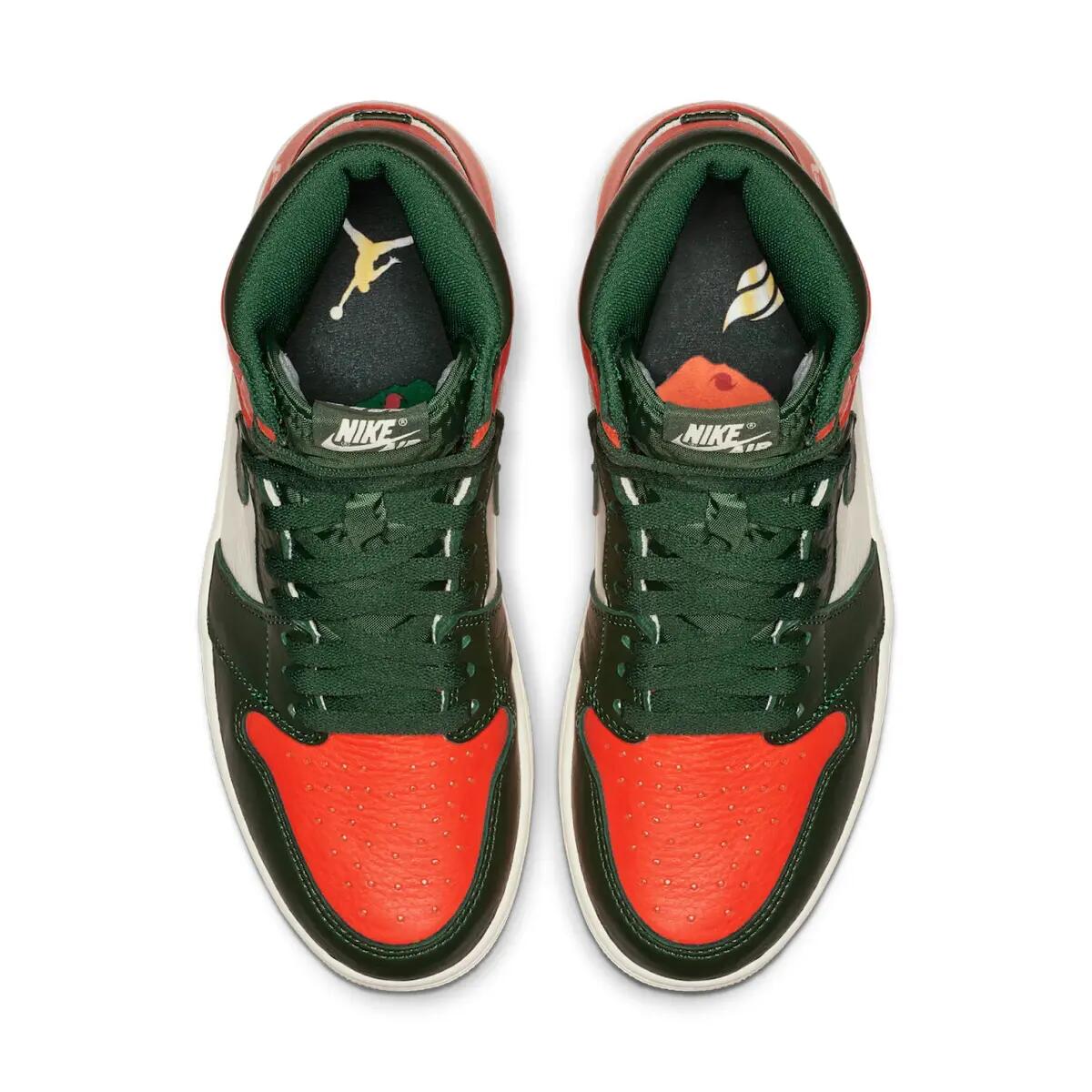 Jordan 1 Retro High SoleFly Art Basel Sail 3/6