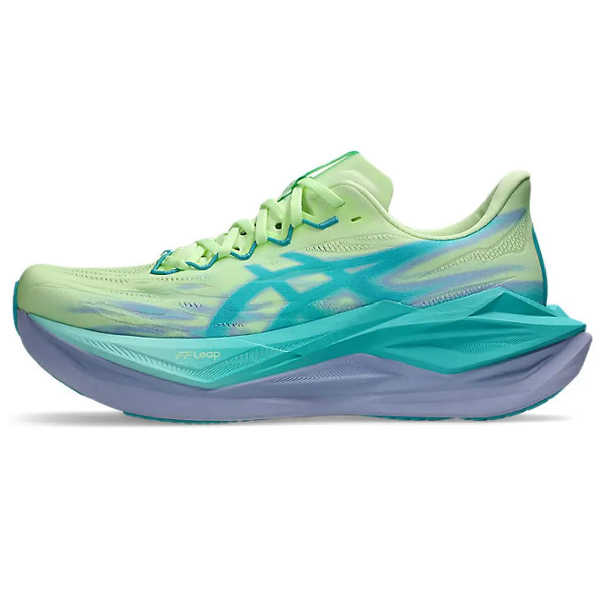 ASICS Superblast 3 Illuminate Yellow Energy Aqua 3/5