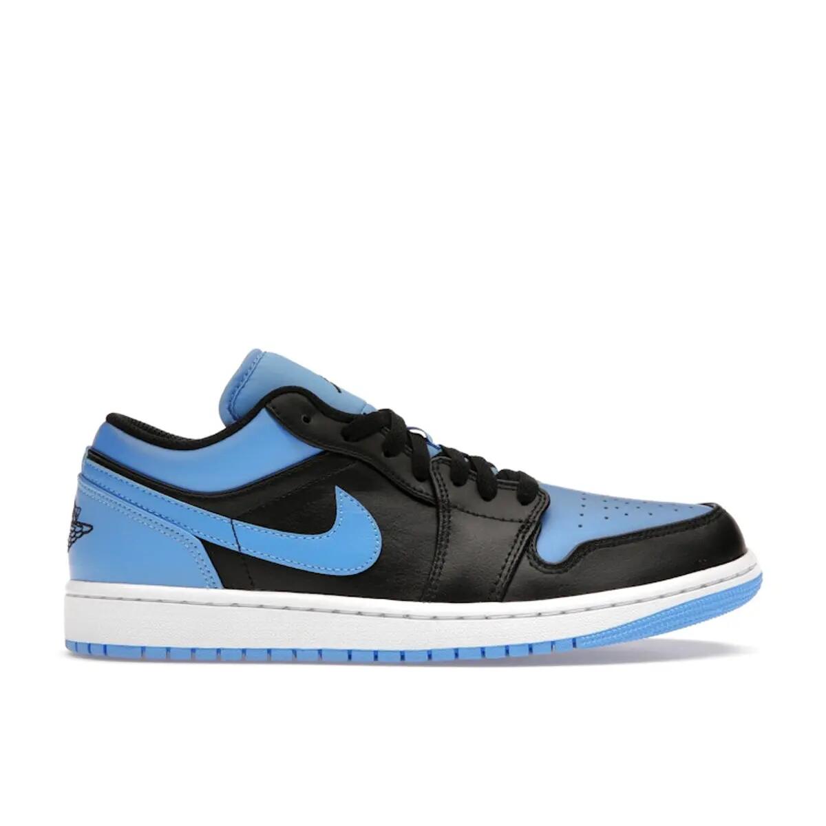 Jordan 1 Low Black University Blue 1/6