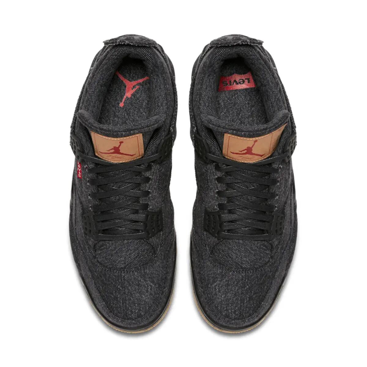 Jordan 4 Retro Levi's Black (Levi's Tag) 4/6